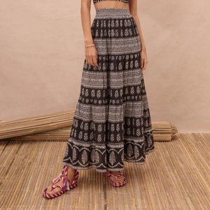 NWT Boteh Hermia Tiered Maxi Skirt (Matching Top Available)